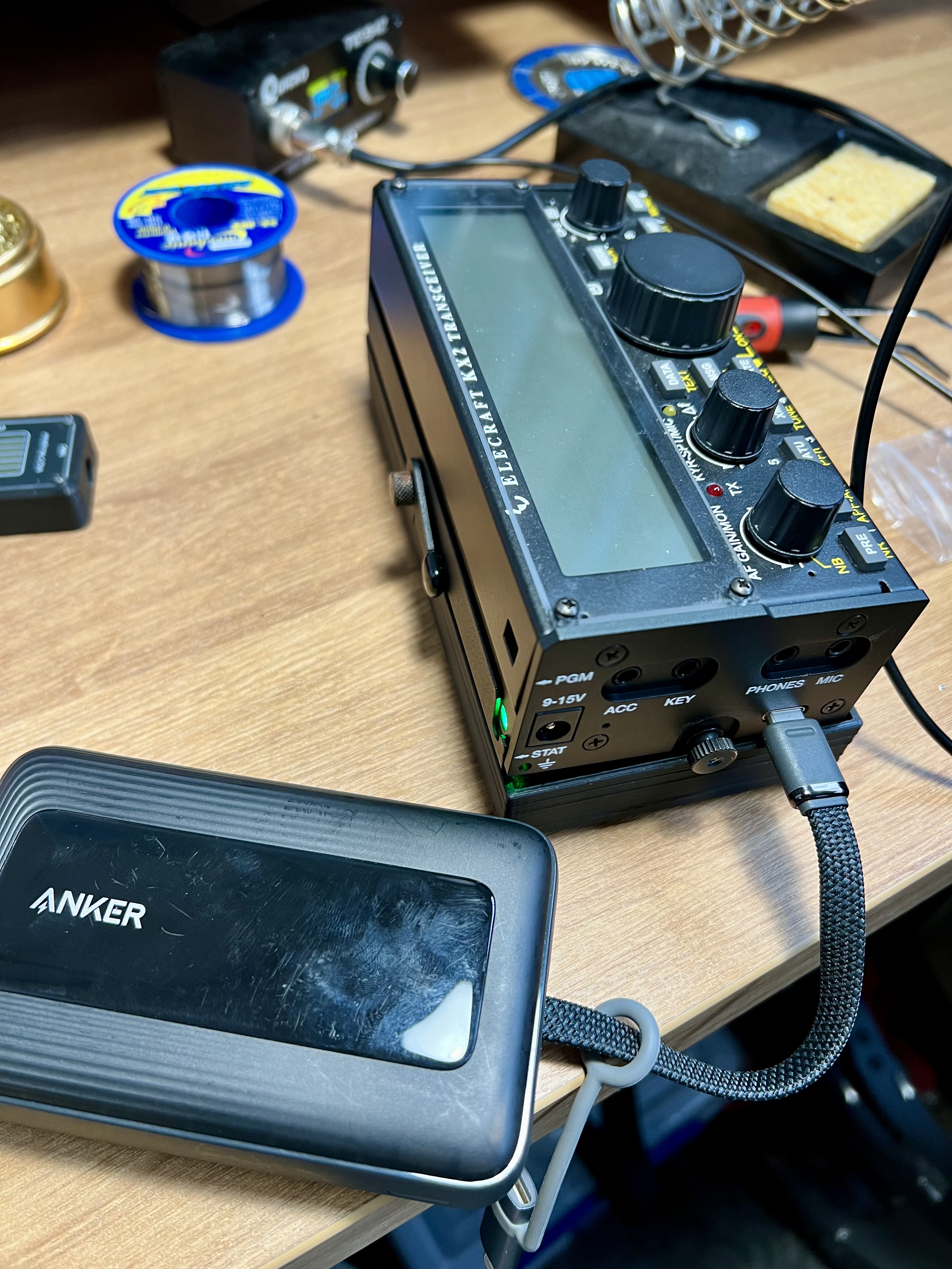 Powered from a battery bank