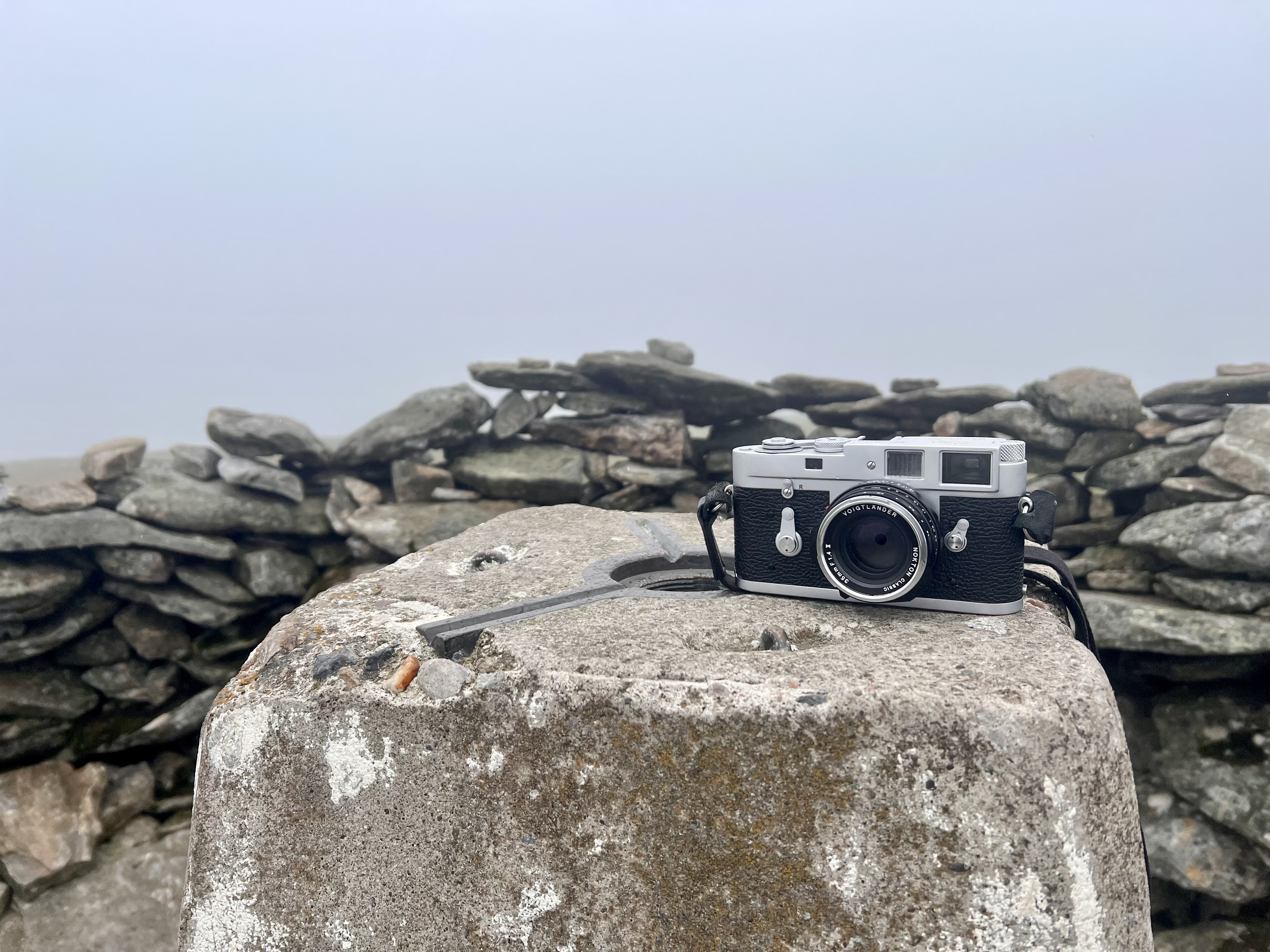M2 at the top of Munro #2
