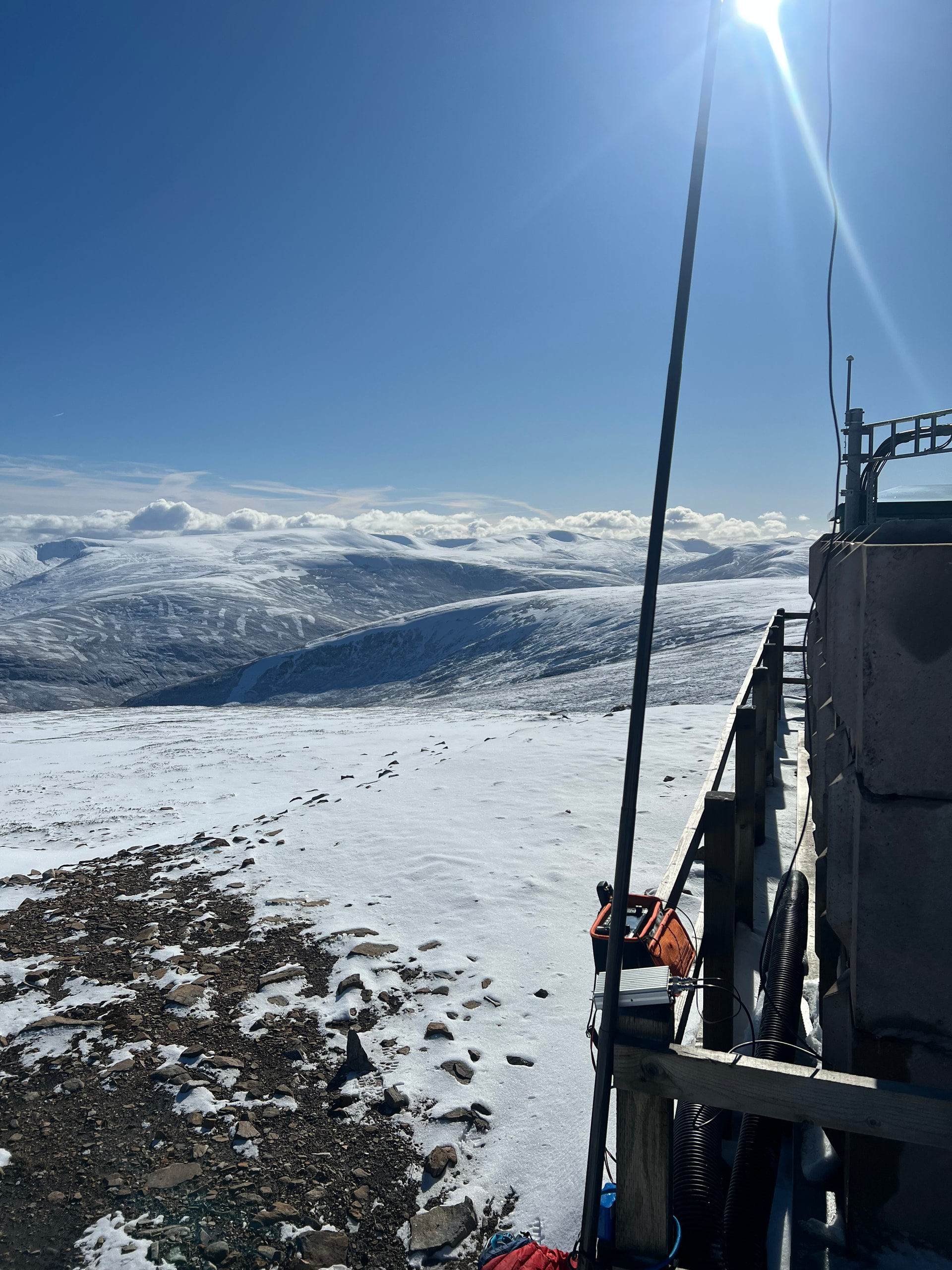 View from the station