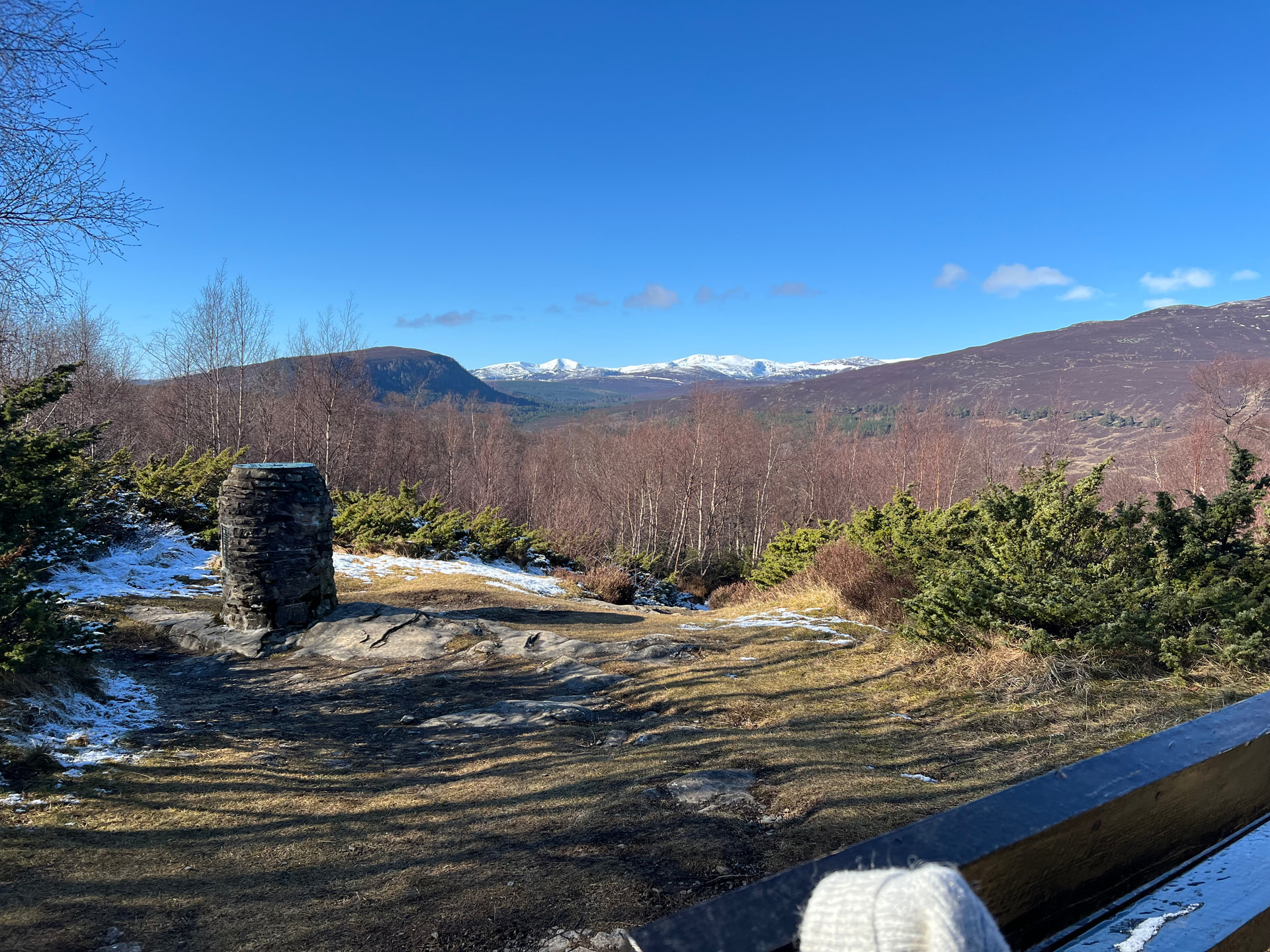 Cairn Toul from path down