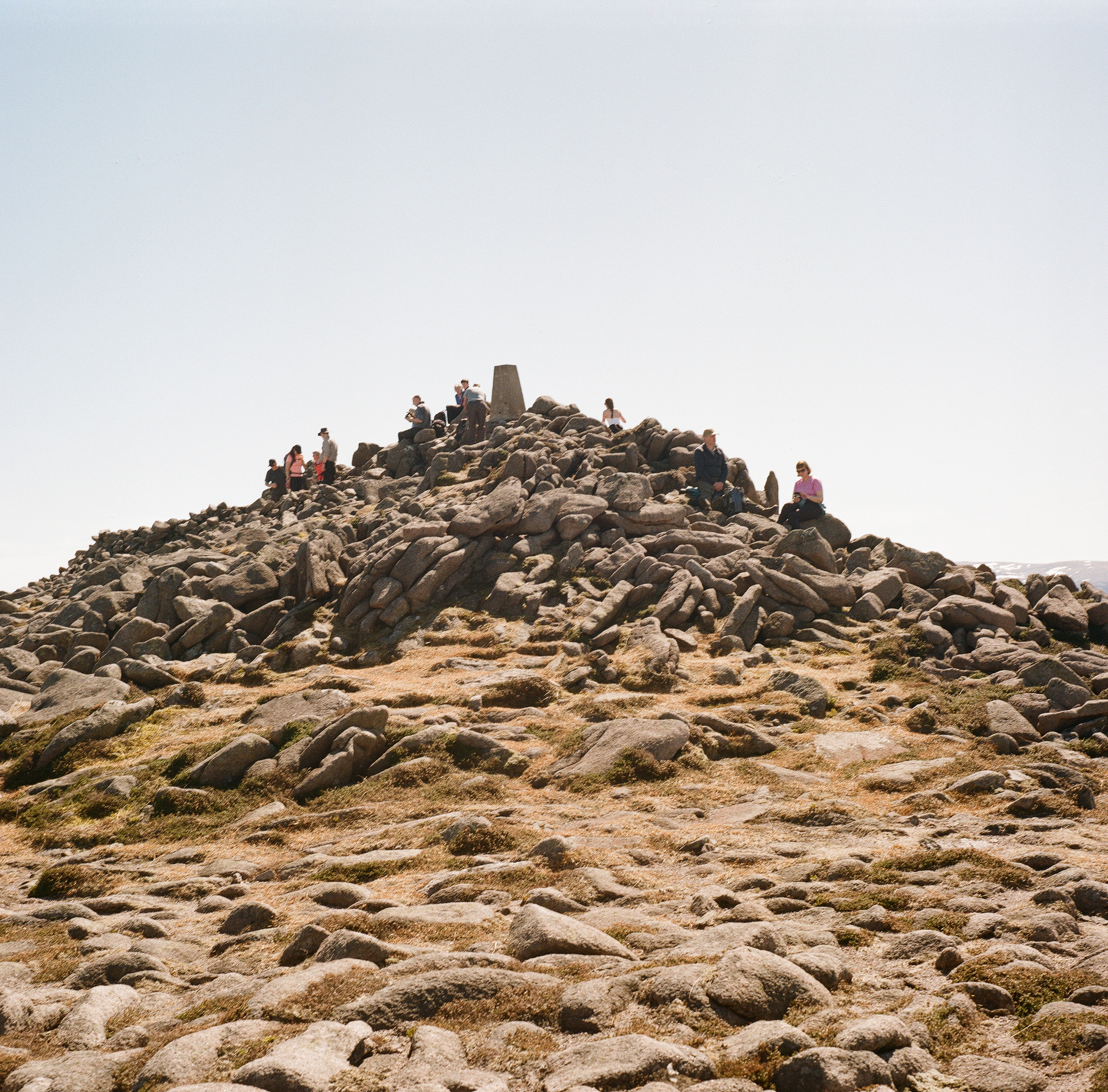A busy summit