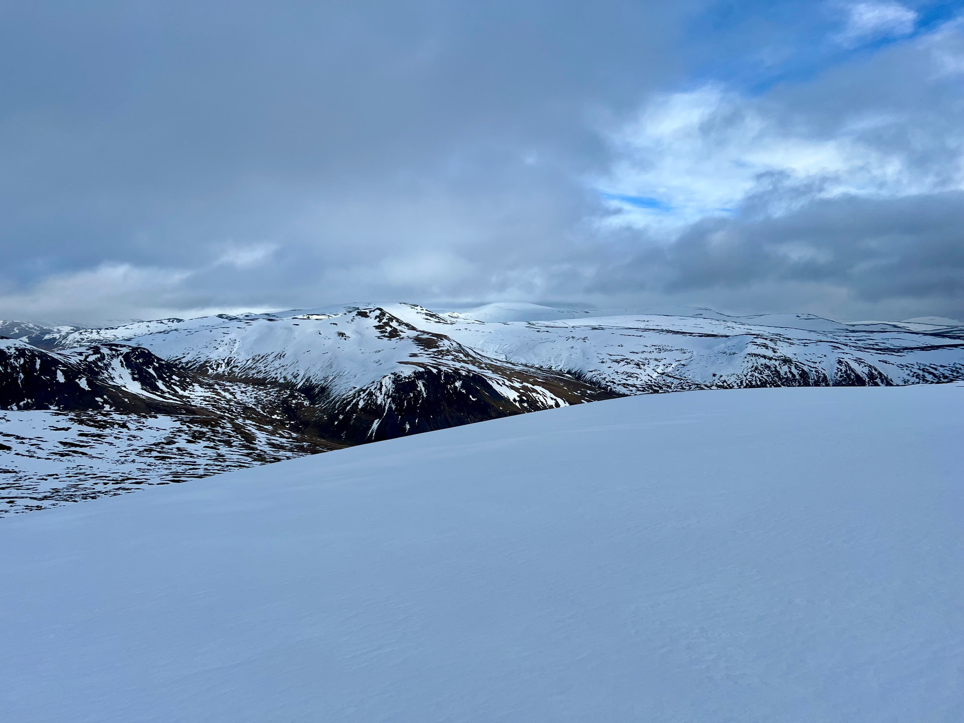 The Cairnwell in the distance
