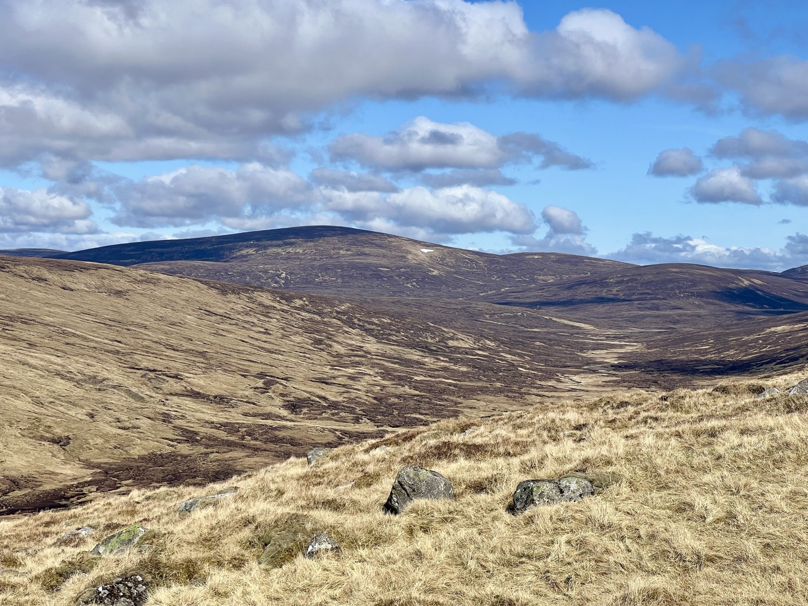 Carn a’Chlamain ahead