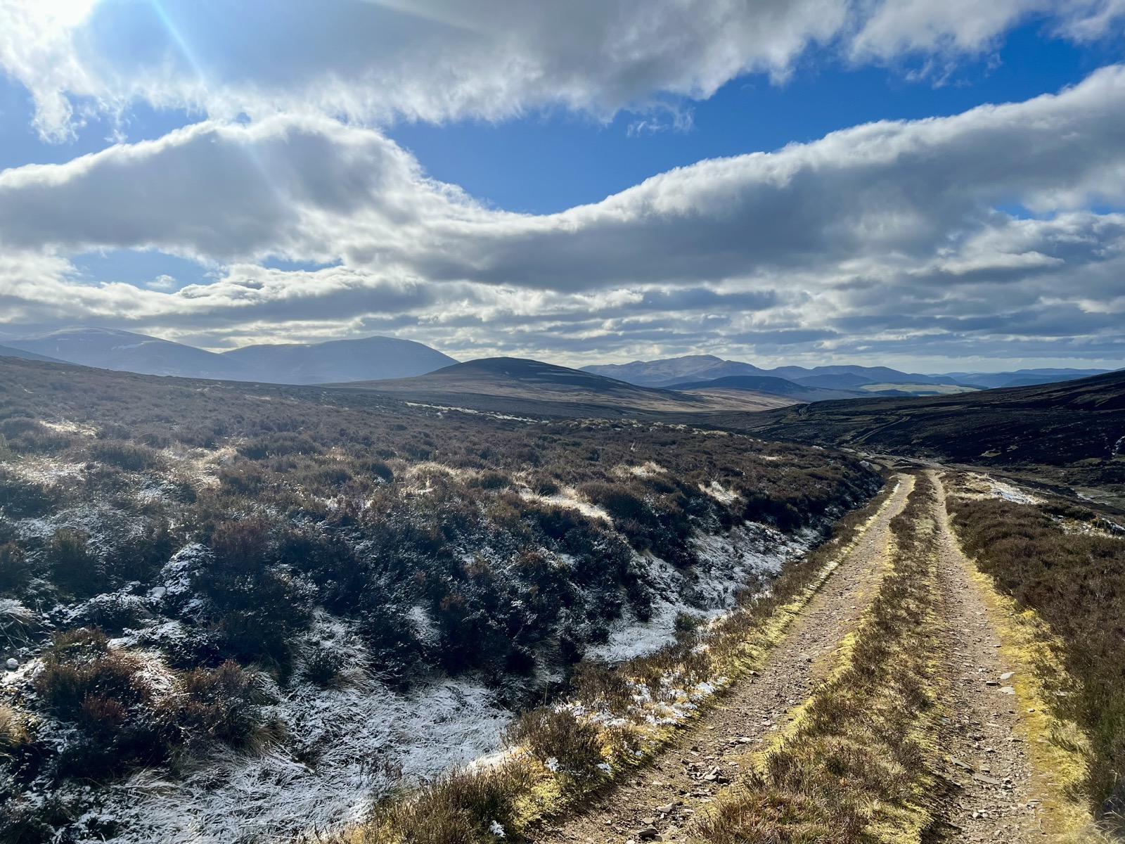 A long track travelled