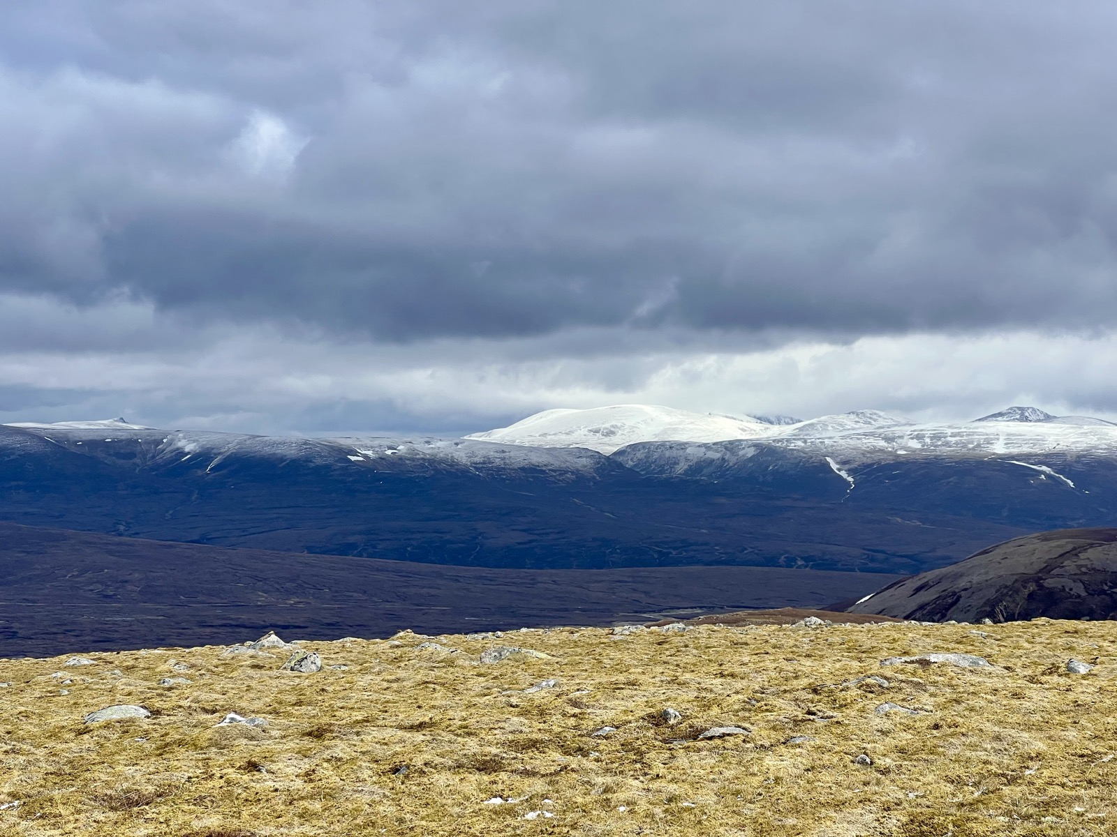 A snowy Braeriach