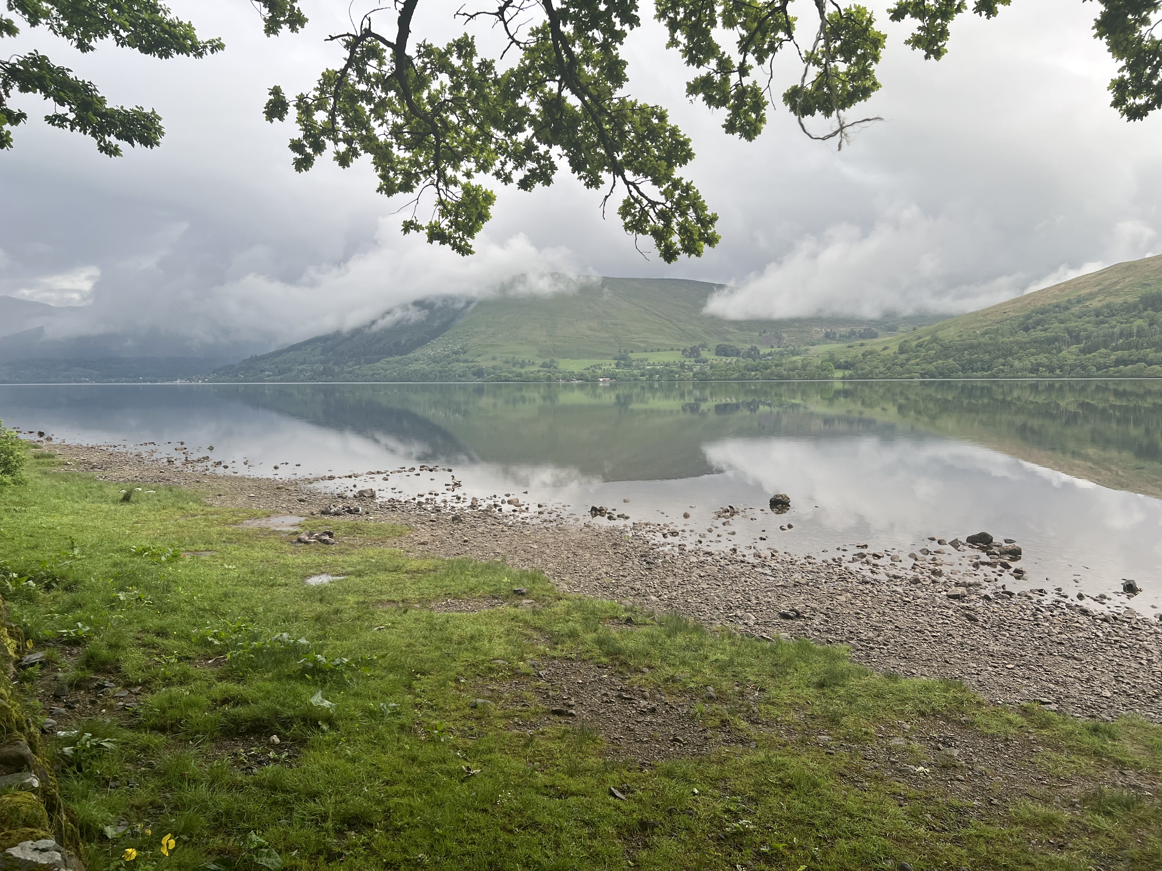 Drizzle on Loch Earn