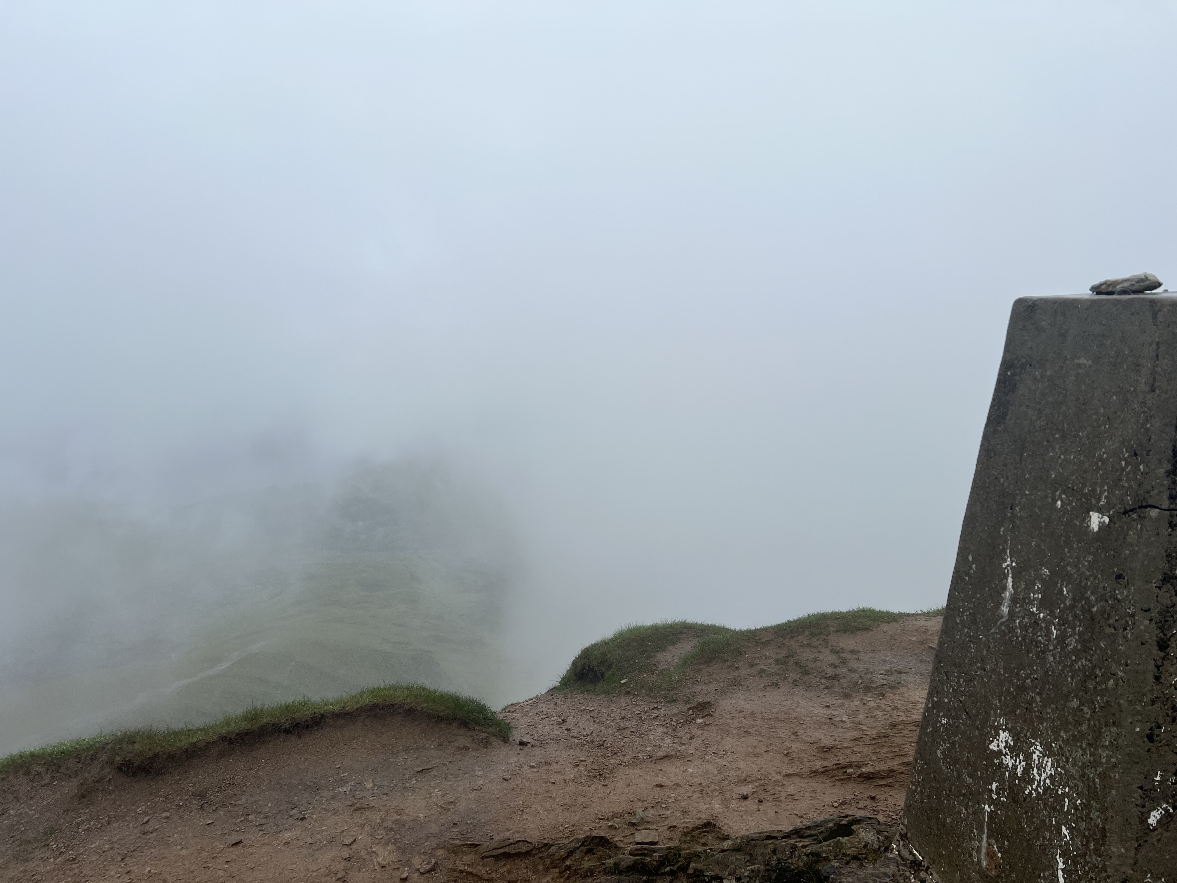 Summit in the clouds