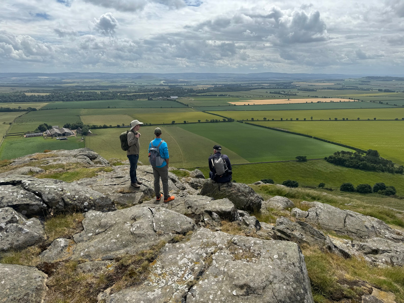 Admiring the views