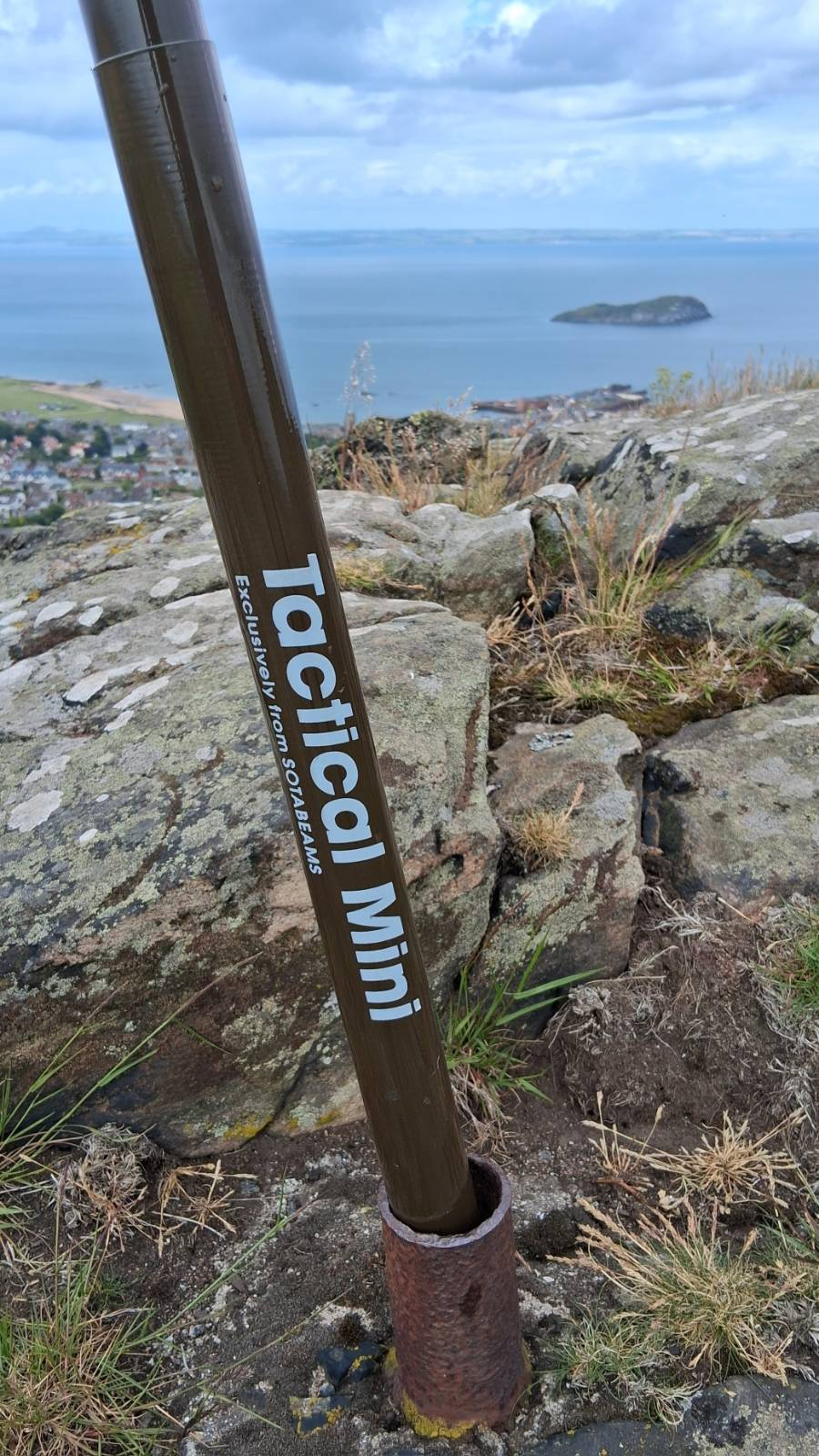 The perfect summit mast mount